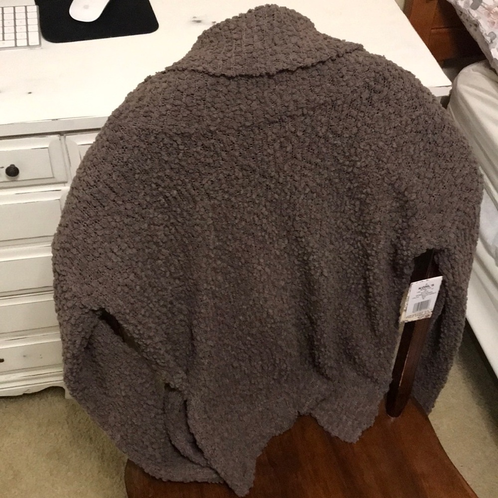 Pink Republic Women’s Brown Popcorn Sweater